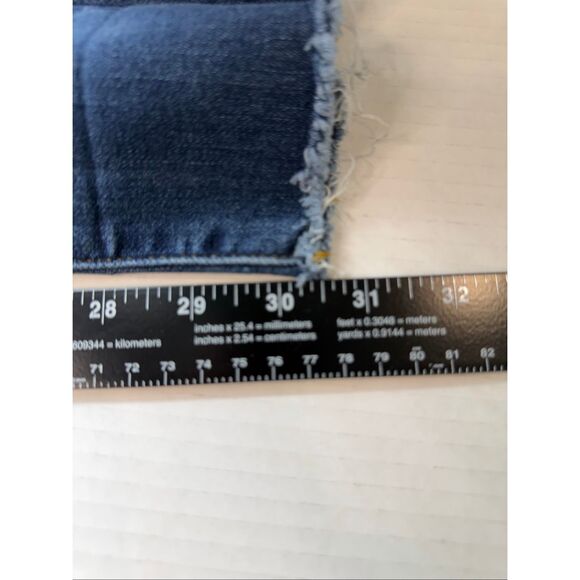 Judy Blue Jeans Women's Size 24 Skinny Fit Distressed Blue Jeans Button Fly - Picture 9 of 11